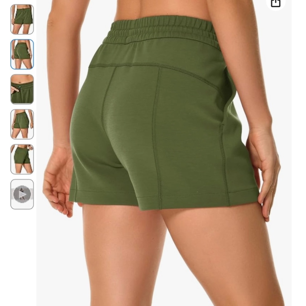Colorfulkoala Women's High Waisted Shorts  Size Medium set of 2 - Picture 6 of 16